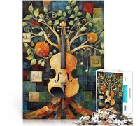 puzzle 2000 pezzi per adulti musica per violino Giocattoli educativi per l'apprendimento Giochi per famiglie Compleanno e regali unici 70x100cm