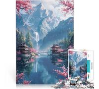 puzzle 2000 pezzi per adulti Natura del paesaggio giapponese giochi divertenti per famiglie Collezione di artisti, Belle arti 70x100cm