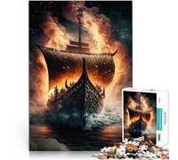 puzzle 2000 pezzi per adulti Nave pirata Giocattoli che creano dipendenza e sfidano l'intelligenza del cervello Regali di compleanno 70x100cm