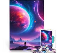 puzzle 2000 pezzi per adulti Osservatore di pianeti Difficile da completare ma divertente e umoristico Migliorare l'amore tra le coppie 70x100cm