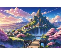 Puzzle 2000 pezzi per Adulti Paesaggi architettonici, 100x70cm Puzzle Impossibile e Difficili, Puzzles Decorativo per Soggiorno e Camera, Idea Regalo per Amanti dei Puzzle