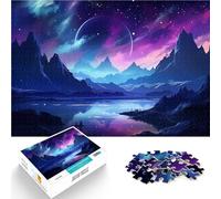 puzzle 2000 pezzi per adulti paesaggio fantastico Difficile da completare ma divertente e umoristico con poster abbinato e foglio di quiz 70x100cm