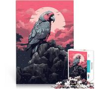 puzzle 2000 pezzi per adulti Pappagallo su una roccia Antistress Vacanza in patria Uccidere il tempo Lista dei desideri con Babbo Natale 70x100cm