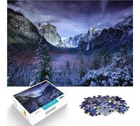 Puzzle 2000 pezzi per adulti Parco nazionale di Yosemite, Stati Uniti Fatto di cartone Adatto a partire dai 14 anni apprendimento educativo Grande regalo misurare：70x100cm