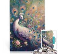 puzzle 2000 pezzi per adulti Pavone Opale Giocattoli che creano dipendenza e sfidano l'intelligenza del cervello grande regalo 70x100cm