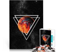 puzzle 2000 pezzi per adulti Pianeta cosmico nel triangolo Vacanza a casa: uccidere il tempo Regalo di compleanno, regali, arte murale 70x100cm