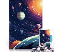 puzzle 2000 pezzi per adulti Pianeti spaziali Giocattoli educativi per l'apprendimento Giochi per famiglie Interazione genitore-figlio 70x100cm