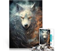 puzzle 2000 pezzi per adulti Pixel di volpe misteriosi Giocattoli educativi per l'apprendimento Giochi per famiglie Opera d'arte 70x100cm