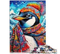 Puzzle 2000 pezzi per adulti, puzzle colorato, gioco pinguino, giocattoli adatti per la decorazione dell'ufficio, 27,56 pollici x 39,37 pollici, per adolescenti da 14 anni