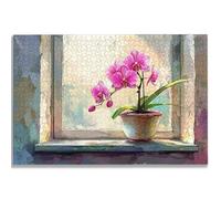 Puzzle 2000 Pezzi per Adulti, Puzzle Orchidea2000 Pezzi Arte per Adulti e Ragazzi, Misura: 100x70 cm, Puzzles Fiore in Legno Impegnativi, Puzzles per Idea Regalo Donna e Uomo, Decorazioni Casa, -1990