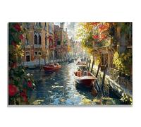 Puzzle 2000 Pezzi per Adulti, Puzzle Venezia2000 Pezzi Arte per Adulti e Ragazzi, Misura: 100x70 cm, Puzzles Paesaggio in Legno Impegnativi, Puzzles per Idea Regalo Donna Uomo, Decorazioni Casa, -2912