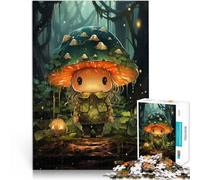 puzzle 2000 pezzi per adulti Ragazza fungo nella foresta Giocattoli per l'intrattenimento in famiglia Giocattoli per la decorazione della casa 70x100cm