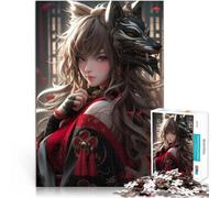 puzzle 2000 pezzi per adulti Ragazza samurai anime Giocattoli educativi per l'apprendimento Giochi per famiglie Regalo per i compleanni 70x100cm