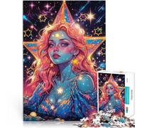 puzzle 2000 pezzi per adulti Ragazza stella Aiuta il cervello ad allenare i giocattoli che creano dipendenza per coltivare la pazienza Idee regalo 70x100cm