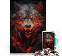 puzzle 2000 pezzi per adulti Re lupo Aiuta il cervello ad allenare i giocattoli che creano dipendenza per coltivare la pazienza Un'opera d'arte 70x100cm