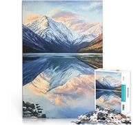 puzzle 2000 pezzi per adulti Riflesso di montagna Antistress Vacanza in patria Uccidere il tempo Gioco educativo per compleanno e Natale 70x100cm