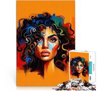 puzzle 2000 pezzi per adulti Ritratto di ricci infuocati Per il divertimento in famiglia Attività divertenti a casa, regali di compleanno, regali di viaggio, 70x100cm
