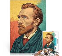 puzzle 2000 pezzi per adulti Ritratto di Vincent van Gogh Riduzione dello stress interessante Migliorare l'amore tra le coppie 70x100cm