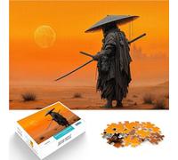 puzzle 2000 pezzi per adulti Samurai al tramonto nel deserto Giocattoli Giochi Educativi Antistress offerte come regali per tutta la famiglia 70x100cm