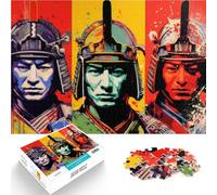 puzzle 2000 pezzi per adulti Samurai - Popart Samurai per il giocattolo di sfida del gioco educativo perché è ideale come regalo per tutta la famiglia 70x100cm