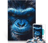 Puzzle 2000 pezzi per adulti Scimmia blu Fatto di carta,da 14 anni in su Giochi educativi Regalo divertente per la famiglia。misurare:70x100cm/27.5x39.3pollice