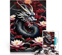 puzzle 2000 pezzi per adulti serpente drago Aiuta il cervello ad allenare i giocattoli che creano dipendenza per coltivare la pazienza decorazione murale 70x100cm