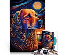 puzzle 2000 pezzi per adulti Stile Golden Retriever 1 Antistress Vacanza in patria Uccidere il tempo Adatto per la decorazione del desktop 70x100cm