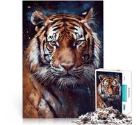puzzle 2000 pezzi per adulti tigre d'arte Aiuta il cervello ad allenare i giocattoli che creano dipendenza per coltivare la pazienza Opera d'arte 70x100cm