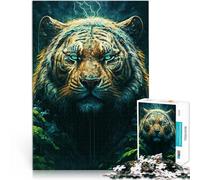 puzzle 2000 pezzi per adulti Tigre della foresta leggendaria Per il divertimento in famiglia Migliorare l'amore tra le coppie 70x100cm
