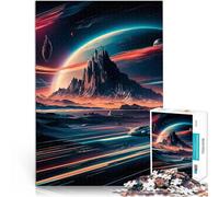 puzzle 2000 pezzi per adulti Traffico spaziale Giocattoli educativi per l'apprendimento Giochi per famiglie gioco di sfida unico 70x100cm
