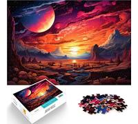 Puzzle 2000 pezzi per adulti, Tramonto nel deserto, Giocattoli di intrattenimento familiare, Puzzle divertenti 27,56 "x 39,37" per adolescenti da 14 anni e oltre