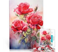 puzzle 2000 pezzi per adulti Trio di Rose Aiuta il cervello ad allenare i giocattoli che creano dipendenza per coltivare la pazienza Adatto alle coppie 70x100cm