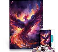 puzzle 2000 pezzi per adulti Uccello fenice mistico per il giocattolo di sfida del gioco educativo Collezione di artisti, Belle arti 70x100cm