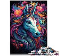 Puzzle 2000 pezzi per Adulti Unicorni Puzzle interessanti per la riduzione dello Stress 27,56 "x 39,37" per Adolescenti da 14 Anni e Più