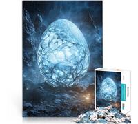 puzzle 2000 pezzi per adulti Uovo di drago delle nevi nel paesaggio montuoso Difficile Duro Decorazioni e regali unici per la casa 70x100cm