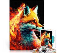 puzzle 2000 pezzi per adulti Volpe della Fantasia Difficile da completare ma divertente e umoristico Migliorare l'amore tra le coppie 70x100cm