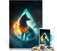 puzzle 2000 pezzi per adulti Volpe saggia cosmica Giocattoli educativi per l'apprendimento Giochi per famiglie Regalo per i compleanni 70x100cm