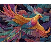 Puzzle 2000 Pezzi, Phoenix Sky 3D Puzzle per Adulti Impegnativo, Educa Puzzles Artistico, Divertente E Stimolante Puzzles Decorativo per La Famiglia, Come Regalo e Decorazione Pareti R6KH-222
