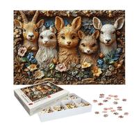 Puzzle 2000 Pezzi, Puzzle Animali per Adulti, Misura: 100x71cm -2036