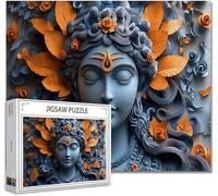 Puzzle 2000 Pezzi religione Puzzle Grandi Adulti Difficili Impossibili Legno Arte Jigsaw Sviluppa La Coordinazione Occhio-Mano Con Poster Incluso, Compact Box Idea Regalo Uomo e Donna 70.5X99.5cm O-9