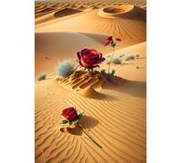 Puzzle 2000 Pezzi Rosa Deserto Puzzle Classici, Giochi Rilassamento e Intelligence, Puzzles Impossible, Idea Regalo Uomo e Donna