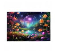 Puzzle 2000 Pezzi Sogno Puzzle Fiore Adulti Arte Grandi Dimensioni Jigsaw di Legno con una Scatola, Impossibili Jigsaw Gioco Familiare for Adulti Principiante, Home Decor Regalo Donna 99x70cm D-755