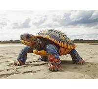 Puzzle 2000 Pezzi Tartarughe marine Puzzle Spiaggia Jigsaw Adulti Legno Classici Impossibili Gioco da Sfida, Stampa di Alta Qualità DIY jigsaws ,per la Casa di vertimento In Famiglia Regalo U-816
