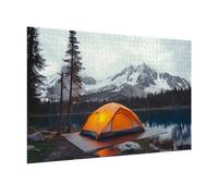 Puzzle 2000 Pezzi Tenda Puzzle Classici per Gioco Familiare, n-911 | Impossibile Puzzles, Intrattenimento Creativo, Rilassamento e Intelligence, Regalo per Amore e Amico, Home Decor, Campeggio