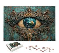 Puzzle 2000 Pezzi Terra, Puzzle Occhio in Legno per Adulti, Misura: 100x70 cm, Puzzles 2000 Pezzi per Adulti, Giochi Educativo per Famiglie, Puzzles per Idea Regalo Donna, Decorazioni Casa, -6303