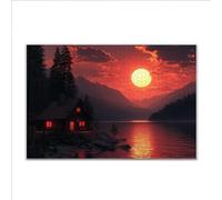 Puzzle 2000 Pezzi Tramonto Oceano Puzzle Grandi Dimensioni per Adulti 100x70cm, Adulti Difficili Impossible Giochi, Rilassamento e Intelligence, Jigsaw Personalizzato Regalo per Maschio e Femmina U-3