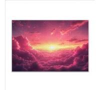 Puzzle 2000 Pezzi Tramonto Paesaggio Puzzle Grandi Dimensioni per Adulti 100 x 70cm, Adulti Difficili Impossible Giochi, Rilassamento e Intelligence, Jigsaw Personalizzato per Maschio e Femmina F-4