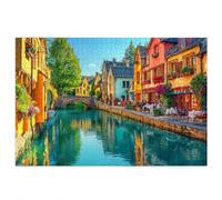 Puzzle 2000 pezzi Venezia, Puzzle 2000 pezzi Adulti, Gioco Educativo Fai Da Te con Scatola Regalo per Adulti, Legno Spesso e Resistente, Impegnativi Rompecapo, Regalo Donne Uomini,(Paesaggio) H-39