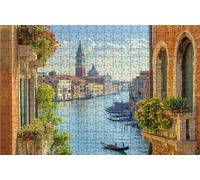 Puzzle 2000 Pezzi, Venezia Puzzle 2000 Pezzi per Adulti, Giochi di Puzzles Architettura Legno per Tutta la Famiglia, DIY Puzzles per Quadri Moderni Soggiorno Regalo Donna Uomo 100 x 70 CM RXPT-7416
