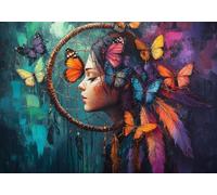 Puzzle 2000 Pieces Cacciatore di sogni Puzzle Impossibili Giocattolo Intellettuale Adatto per Adulti O Bambini Sopra I 14 Anni, Calma La Tua Mente Riduce Lo Stress Di Lavoro Idea Regalo Uomo/Donna Q-3